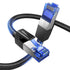 8 6FT, 40Gbps 2000Mhz Cat8 RJ45 PS5 PS4 PS3 6FT UGREEN Cat Ethernet Cable High Speed Braided Network Cord Shielded