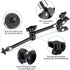 Magic Arm Camera Mount 11 inches with Super Clamp, 6lbs Load Capacity, 1/4" and 3/8" Threads