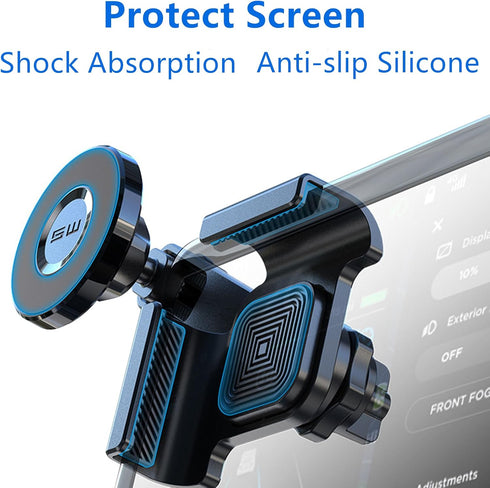 Tesla Phone Mount, Strongest Magnet Magnetic Car Holder for Tesla 3/Y, Fits All iPhone & Android Phones