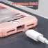 IDweel iPhone 8 Case with Tempered Glass Screen Protector, 3 in 1 Shockproof Slim Hybrid Heavy Duty Cover, Rose Gold