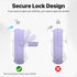 Valkit Clear Case for Airpods Pro 2nd/1st Generation, Soft Shockproof Cover with Lock & Cleaner Kit