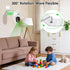2Packs 300 360 Adjustable Corner Mount Bracket for Arlo Essential Indoor /Outdoor Pan Tilt Security Camera, Metal Wall