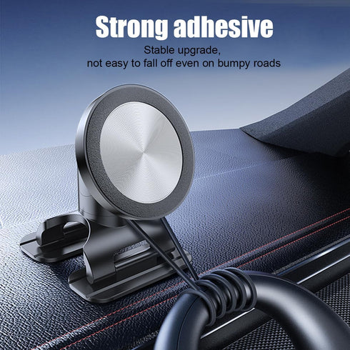 FALVFUN 360 Car Phone Holder, Magnetic Adjustable Vehicle Windshield Dashboard Cell Phone Mount, Hands Free Automotive