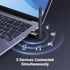 UGREEN Bluetooth 5.3 Adapter for PC, Long Range USB Dongle, Wireless Transmitter Receiver for Mouse, Keyboard,