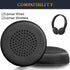 SOULWIT Earpads Replacement for Skullcandy Uproar Wired/Wireless Bluetooth On-Ear Headphones, Ear Pads Cushions with Softer Leather, Noise Isolation Foam - Black