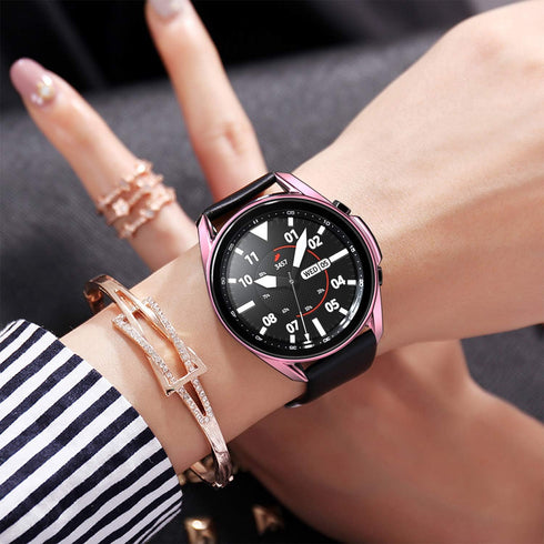 Compatible with Samsung Galaxy Watch 3 41mm 45mm Case, Soft TPU Shock Resistant Protective Cover, Five Colors