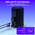 CofunKool 5.4, Small Portable Bluetooth Speaker with RGB Light, Clear Stereo Sound, Wireless Speaker Bluetooth TWS