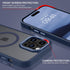 BENTOBEN Magnetic iPhone 14 Pro Case, Translucent Matte Slim Shockproof Cover, Compatible with Magsafe - Navy Blue