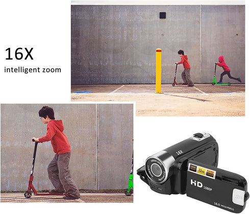 Ejoyous DH90 270 2.7 Inch 16X Digital Camera Recorder, High Definition Camera Image Video Camcorder Rotation Colourful