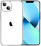 Clear Case for iPhone 13, Transparent Soft Shockproof Protective Slim Thin Phone Bumper Case
