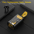 10000mAh Portable Charger, 22.5W Fast Charging Small Power Bank, Transparent External Battery Pack, Input/Output