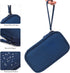 Portable Waterproof Electronics Accessories Case and Organizer Bag for Cables, USB Drives, Chargers