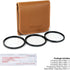 PROfezzion 72mm Star Filter Kit - 3 Pieces Adjustable Cross Screen Starburst Filter for Nikon Z6 Z7 Fujifilm X-T3 & More