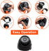 MMlove 720P USB Dome Camera with Night Vision, Waterproof, IR Cut & LED, Plug&Play Outdoor/Indoor Security Camera