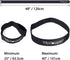 Extra Large 4 Pack Hook and Loop Strap - 2 x 48 Inches Reusable Fastening Cable Tie Down Straps