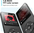 AGPTEK A02 MP3 5.3, 1.8 inch 128GB(Black, 64GB) Player with Bluetooth Screen Portable Music Player with Speaker, FM
