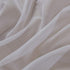 ZebraSmile 1 Panel Tab Top Voile Curtains, White Loop Sheer Drapes for Living Room, Bedroom, Wedding, Big Window 88(H)