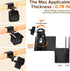 Gutter Mount for Blink Outdoor 4 & 3, Weatherproof Housing with 360° Swivel Adjustment, No Drill
