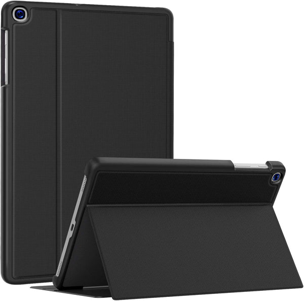 Soke Galaxy Tab A 10.1 Case 2019, Premium Shock Proof Stand Folio Case, Multi-Viewing Angles, Soft TPU Back Cover for