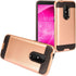 Z-GEN Hybrid Case for T-Mobile REVVL 2 (5.5"), Brushed Style, CS3 Rosegold