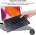 Ultra Slim Bluetooth Keyboard with Touchpad - Rechargeable Portable Wireless Keyboard for iPad, iPhone, Samsung, Android