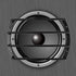Unifizz Universal 8 Inch Black Metal Car Auto Bar Grille Subwoofer Speaker Grill Cover for Auto Car