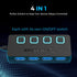 SABRENT 4 3.0 5V/2.5A (HB-UMP3) Port USB Hub with Individual LED Lit Power Switches, Includes Power Adapter