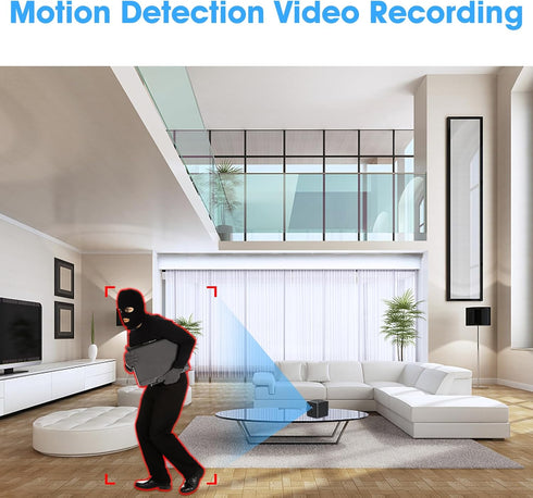 ehomful 1080P Wireless Mini Camera HD Portable Small Nanny Cam with Night Vision,Body Cam Surveillance Cameras for Home