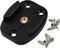 QR Mount with Pilot Holes – All Metal Quick Release Plate with 1/4”-20 Tripod Screw