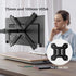 Pholiten VESA Mount Bracket Adapter, Monitor Arm Mounting Kit for Screen 13 to 27 inch, 75mm or 100mm VESA
