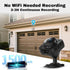 Shibet Hidden Camera, Mini Nanny Cam Wireless with Free Cloud Storage, WiFi & Offline Recording, Motion Detection