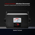 Pyle 3-way Mini Box Speaker System - 3.5 Inch, 200 Watt, Waterproof Marine Grade, Heavy Duty ABS Enclosure, Black