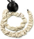 ELFCAB 2 6 Pcs Fabric Cord Cover & Chandelier Chain Cover Each Feet Long Easy to Install Ideal for Chandeliers Lighting