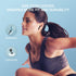 T11 Wireless Earbuds with LED Power Display for iPhone Android, 50H Play Time, Waterproof Bluetooth Mic (Black)