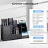 10W Fast Wireless Charger Desk Organizer, Charging Station for Samsung Galaxy S23/S22/S21/Note 20/Note 10/iPhone 14/14