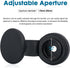 M30 1.5-26mm 14(Adjustable Set x1) Adjustable Iris Filter Cover Iris Aperture Diaphragm Adapter Optical Diaphragm Lens