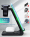 Wireless Charging Station, 3 in 1 Fast Desk Charger for iPhone 15/14/13/12/11 Pro Max, AirPods, iWatch Series