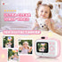 Instant Print Digital Camera for Kids, 32GB Card, FHD 1080P Video, Portable Toy