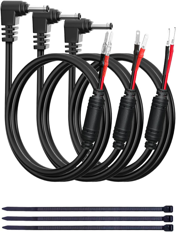 Radar Detector Hardwire Power Cord - Rearview Mirror Plug Cable with Inline Fuse Holder, Suitable for Uniden Escort