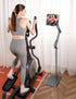 TabHolderix 4.5LB Tablet Floor Stand with Heavy Metal Base,Overhead Bed Phone Stand Angle Height Adjustable Holder