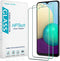 HPTech (2 Pack) Tempered Glass Screen Protector for Samsung Galaxy A02s / Galaxy A02 - Touch Sensitive, Easy Install