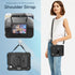 SEYMAC Case for iPad Mini 6 8.3 , Full-Body Shockproof Protective Cover with 360 Rotating Stand and Pen Holder