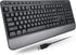 X9 Performance Multimedia USB Wired Keyboard, Ergonomic Full Size Keyboard with Wrist Rest and 114 Keys for Office PC