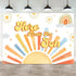 ASDCXZ 8x6ft Here Comes The Son Backdrop Sun Rainbow Baby Shower Photography Background