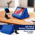 Sttargxing Universal Multi-Angle Tablet Holder - Soft Pad Stand with Net Pocket & Phone Stands for Lap, Knee, Sofa