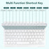 iPad 9th Gen 2021 Case with Keyboard 10.2 inch, for iPad 8th Gen 2020/7th Gen 2019/Air 3/Pro 10.5, Detachable Wireless