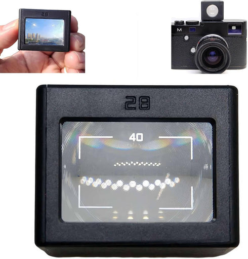 Generic 28mm Waist Level Viewfinder - Retropia Optical Waist Level Viewfinder, with 35/50