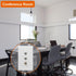 Ethernet Coax Wall Plate, 2 Port Cat 6 RJ45 Keystone and 1 Port TV Coax F Type Keystone Wall Plate