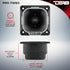 DS18 PRO-TWN3 PRO 2.5 Inches High Compression Neodymium Tweeter 200 Watts 1" Voice Coil (1 Speaker)