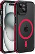 Strong Magnetic Case for iPhone 15, 10Ft Military-Grade Protection, Compatible with MagSafe, Shockproof Slim Thin Cover